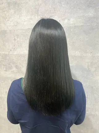 ロング カラー 中園紫音 cutwells郡山のヘアスタイル