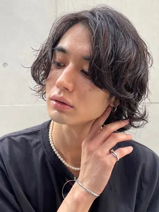 パーマ メンズ [メンズパーマ特化] 棚橋大翔のヘアスタイル