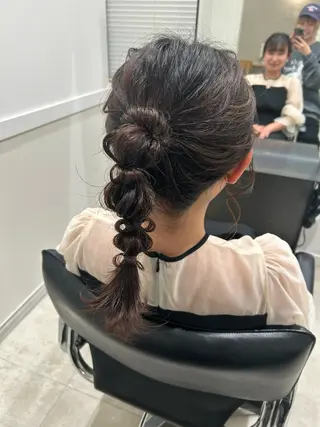 ヘアアレンジ 🌼透け感カラー 🌼Rinaのヘアスタイル