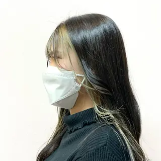 ロング カラー 大林 千尋のヘアスタイル