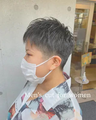 ショート ViaLa Hair 🌈すずきたくむ✂︎のヘアスタイル