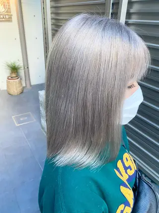 ショート カラー シールエクステ 🪽CHIAKIのヘアスタイル