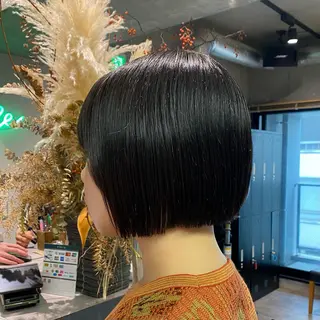 ショート 🩶レイヤーカット 🩶柔らかカラー結愛のヘアスタイル