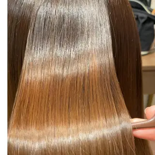 ロング 中谷 明日香のヘアスタイル