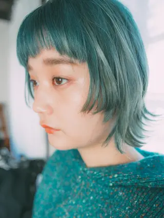 カラー 竹廣 春奈のヘアスタイル