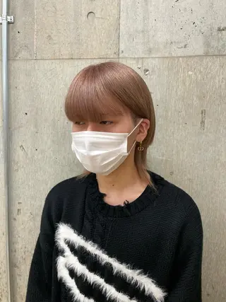 ミディアム カラー メンズブリーチカラー ❤︎hirokoのヘアスタイル