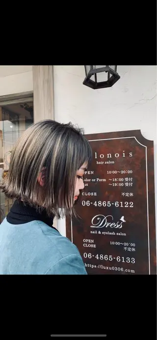 ショート カラー パーマ ヘアアレンジ 韓国♡ハイライト ♡YURIのヘアスタイル