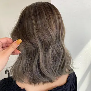 ロング カラー UNDER vr 【アンダーバー】のヘアスタイル