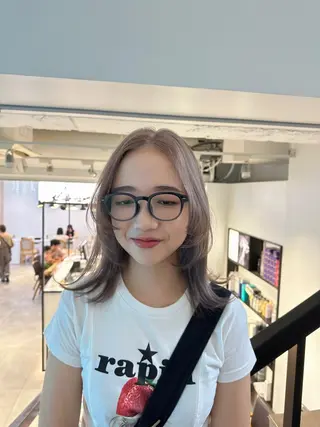 カラー ハイトーン特化 pepe🎀のヘアスタイル