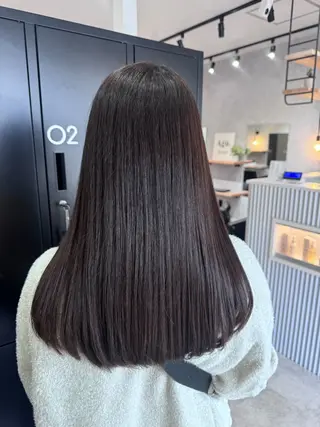 セミロング Agu hair beqq 福岡別府所属・🐥 kotori 🐥のヘアスタイル