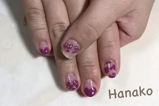 ネイル お絵描きネイル Hanakoのネイルデザイン