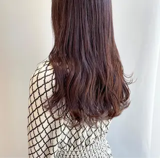 ロング カラー 山口 莉奈のヘアスタイル