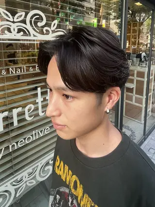 ショート パーマ メンズ ヤシロケンタ メンズ特化のヘアスタイル