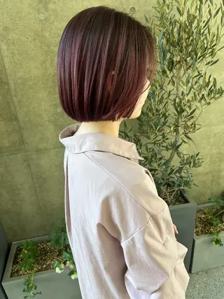 ショート カラー buy your own flowers:kava所属・yoda karenのヘアスタイル