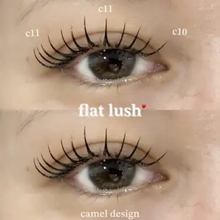 マツエク・マツパ EYELA uenoのマツエク・マツパデザイン