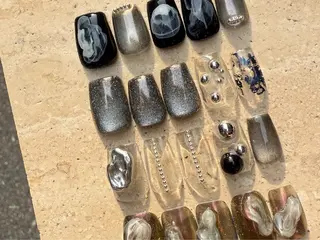 ネイル mano Hanaのネイルデザイン