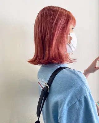 ミディアム カラー LOVESTOIKE 堂本のヘアスタイル