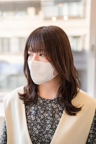 セミロング Lazo/ 原弥和子のヘアスタイル