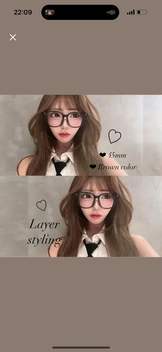 ロング 🎀 うる艶透明感 カラー / 錦糸町のヘアスタイル