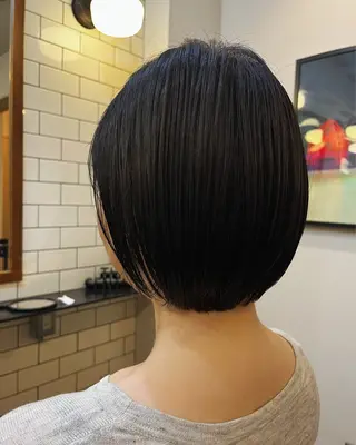 ショート カラー ショート、ボブ💚 レイヤー/井上翔のヘアスタイル