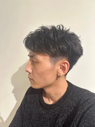ショート メンズ AVANCE.CROSSあべのルシアス店所属・AVANCE_ Ryuyaのヘアスタイル