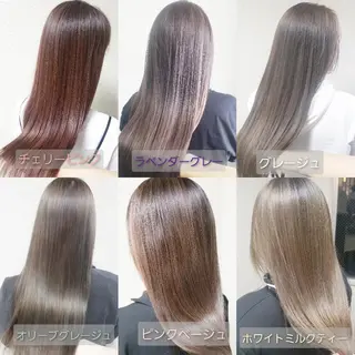 ロング カラー ミルクティー特化 🌈島内　琢真🌈のヘアスタイル