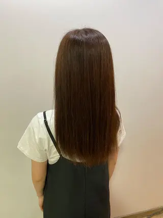 ロング カラー 西川 礼菜のヘアスタイル