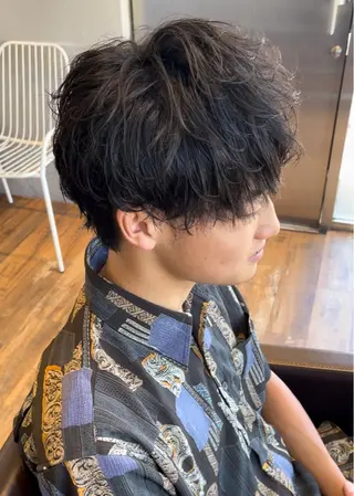 パーマ メンズ 🌟パーマリスト 鈴木雄大🌟のヘアスタイル