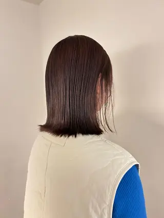 ミディアム カラー パーマ ヘアアレンジ メンズ キッズ ネイル マツエク・マツパ アイブロウ 薄暮 マツイ レンのヘアスタイル