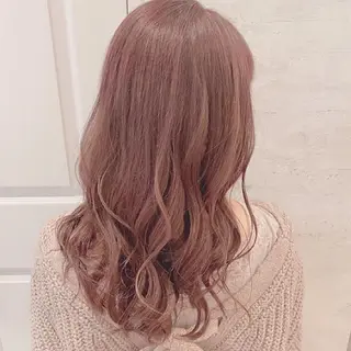 セミロング カラー 韓国風ヘア✻透明感 カラー✻yukaのヘアスタイル