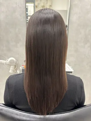 ロング カラー すぐ巻ける縮毛矯正 🍀勝倉　麗のヘアスタイル