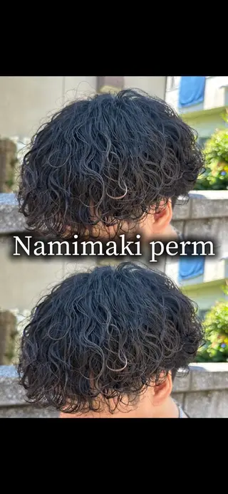 パーマ メンズ RITZ 小平颯真のヘアスタイル