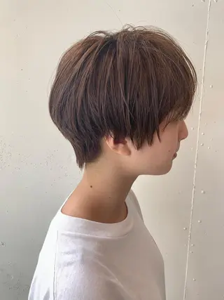ショート 久保田 千尋のヘアスタイル