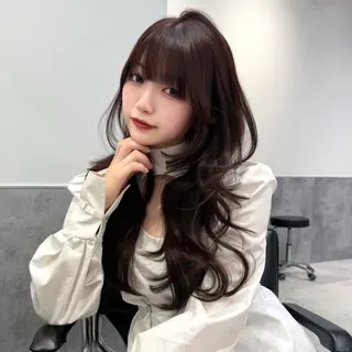 ロング カラー 韓国系支持率No.1 レイヤー特化/きょうのヘアスタイル