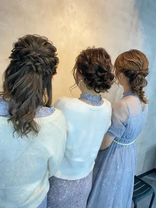 ヘアアレンジ 大天使 まいめろのヘアスタイル