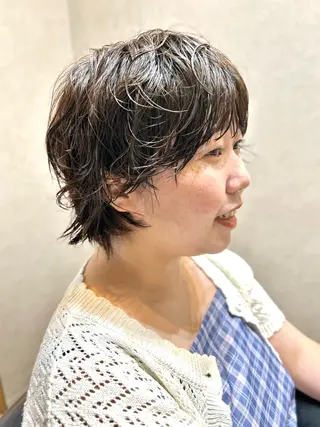 ショート 児玉 りなのヘアスタイル