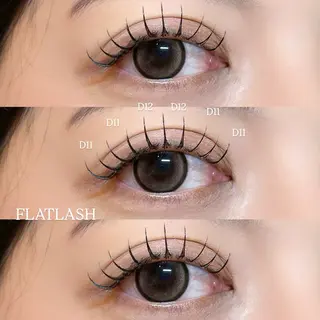 マツエク・マツパ Mell Yuuna ♡パリエク /束感のマツエク・マツパデザイン