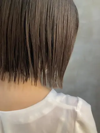 ショート カラー パーマ 波巻きスパイラルパー マ/シャドウパーマ駿のヘアスタイル