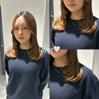 ロング 寺川留以 /カットモデル募集中のヘアスタイル