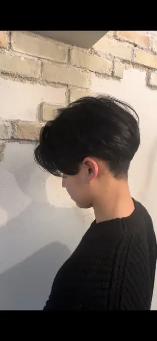 ミディアム ヘアーズベリー 藤本のヘアスタイル