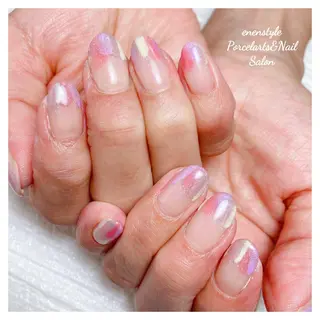 ミディアム ネイル 👑enen style👑のネイルデザイン