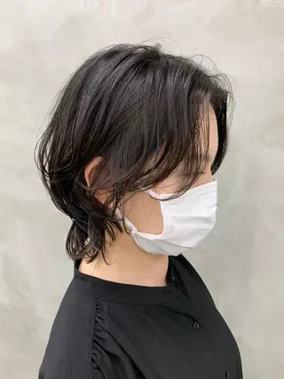 ショート カラー 🌿似合わせ透明感 カラー松本朋幸🌿のヘアスタイル