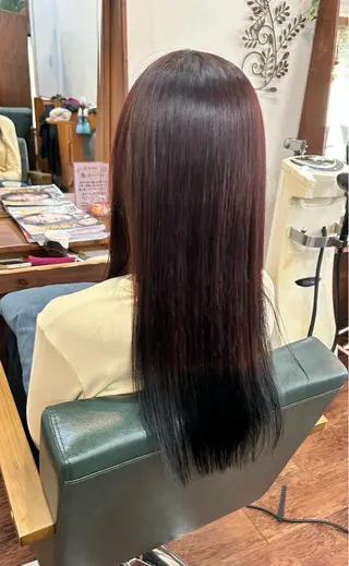 ロング カラー story 増田 わかなのヘアスタイル