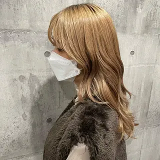 セミロング 韓国𝐻𝑎𝑖𝑟 🇰🇷🖤ハラのヘアスタイル