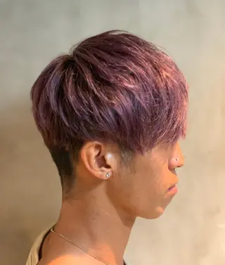 ショート カラー メンズ 🦋韓国系指名No1 店長/圓山 祐也🦋のヘアスタイル