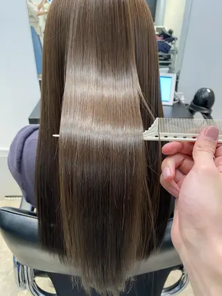 ロング 前髪顔周りカット 沼田　拓斗のヘアスタイル