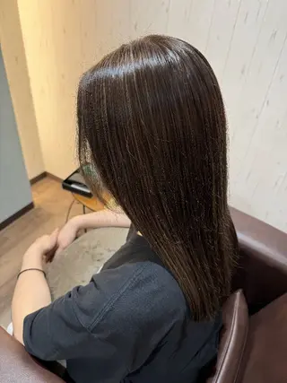 セミロング カラー Lien  鈴木のヘアスタイル