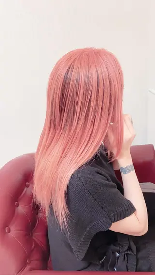 セミロング カラー YURI ✨のヘアスタイル