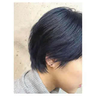 ショート カラー センスをお届けします 大谷将生infpのヘアスタイル