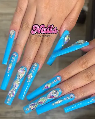 ネイル ギャルネイル🧸💖 narujesのネイルデザイン